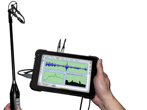 Sound intensity analyzer for up to two sound intensity probes