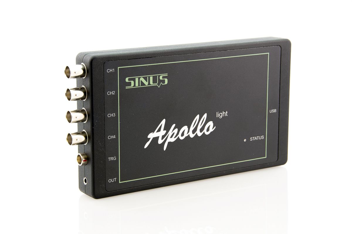Apollo-light-4B - 4-channel sound and vibration analyzer wit BNC | SINUS